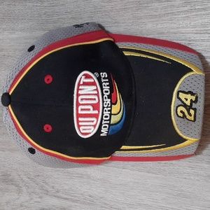 Du Pont Motorsports Jeff Gordon 24 NASCAR Hendrick Chase Authentics Hat